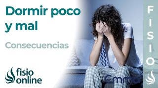 CONSECUENCIAS para la salud de dormir POCO y dormir MAL