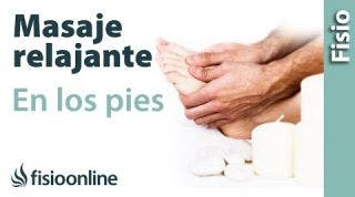 Como dar un masaje relajante en los pies a tu chic@