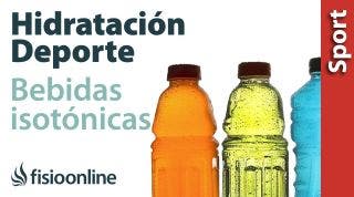 Realidad de las BEBIDAS ISOTÓNICAS y la HIDRATACIÓN en el DEPORTE