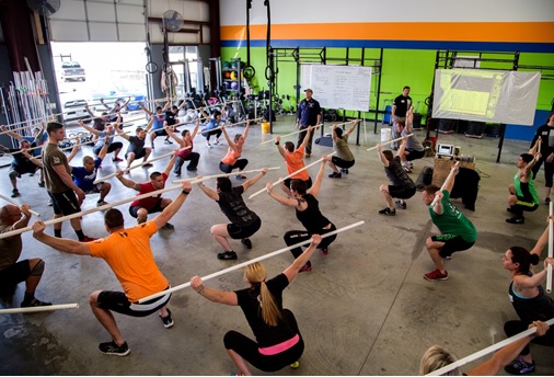 sala de crossfit